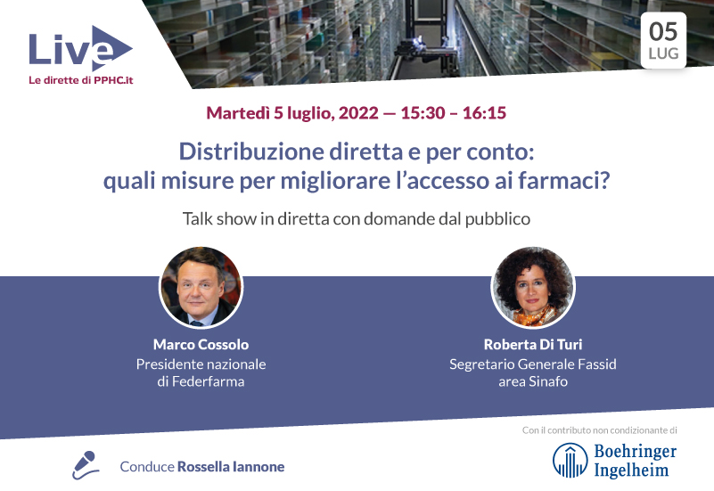 Distribuzione diretta e per conto: quali misure per migliorare l’accesso ai farmaci?