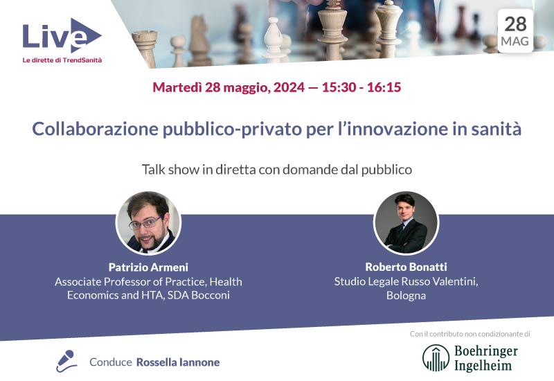 Collaborazione pubblico-privato per l’innovazione in sanità