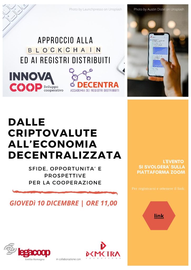 Dalle criptovalute all’economia decentralizzata