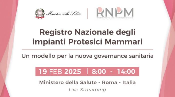 Registro Nazionale degli impianti Protesici Mammari: un modello per la nuova governance sanitaria