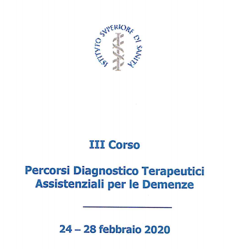 III Corso “Percorsi Diagnostico Terapeutici Assistenziali per le demenze”