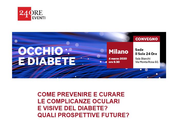 Occhio & Diabete. Prevenzione, cura e prospettive future