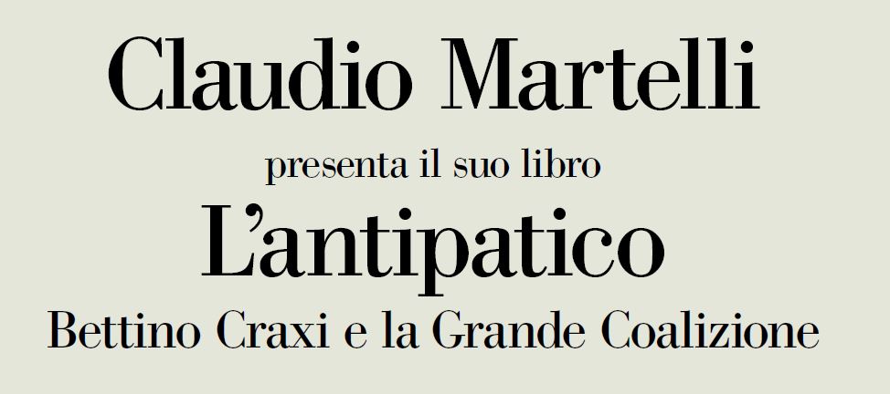 Presentazione del libro: "L'antipatico"