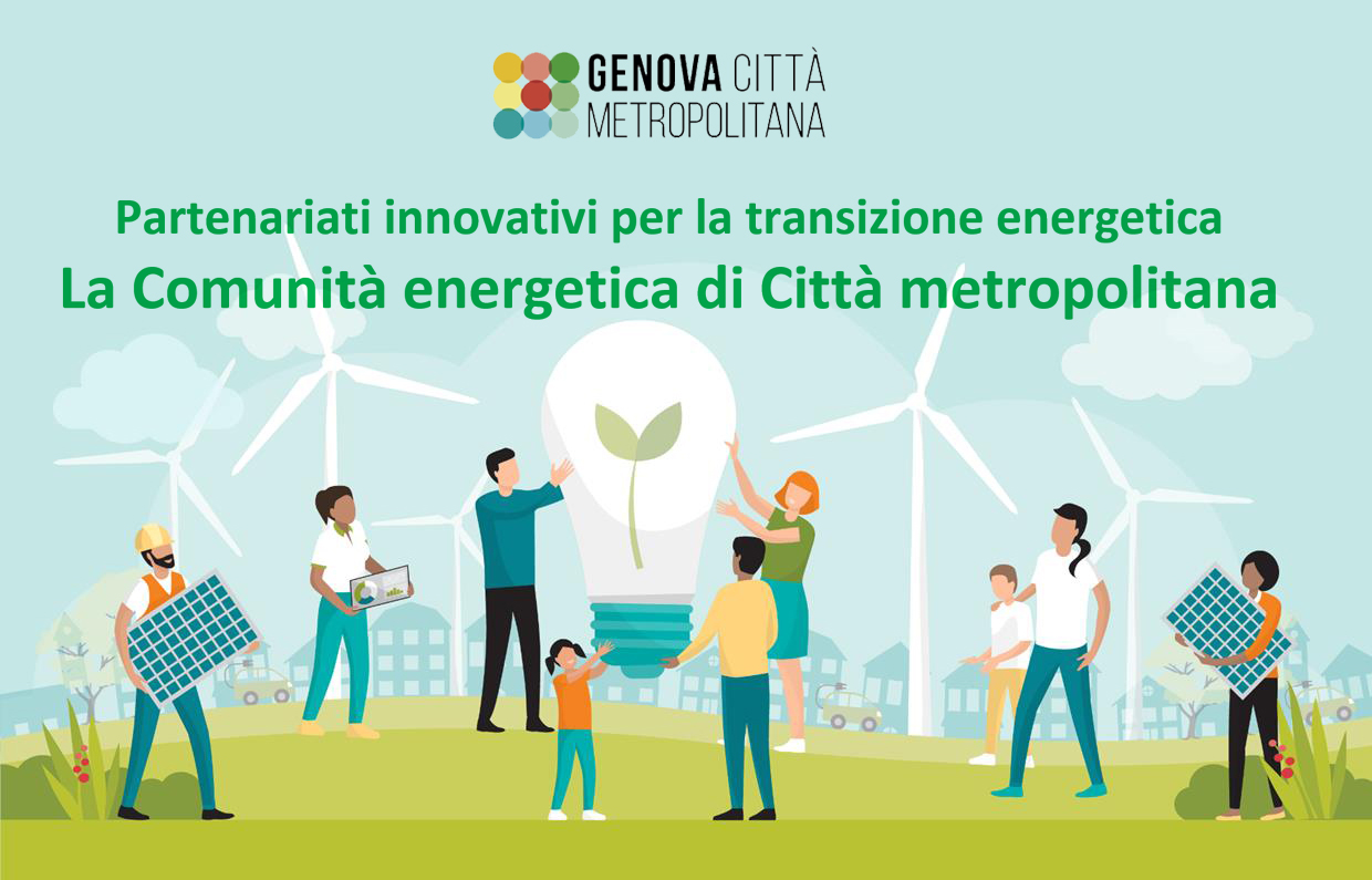  organizza mercoledì 19 marzo l’evento “Partenariati innovativi per la transizione energetica. La comunità energetica di Città metropolitana