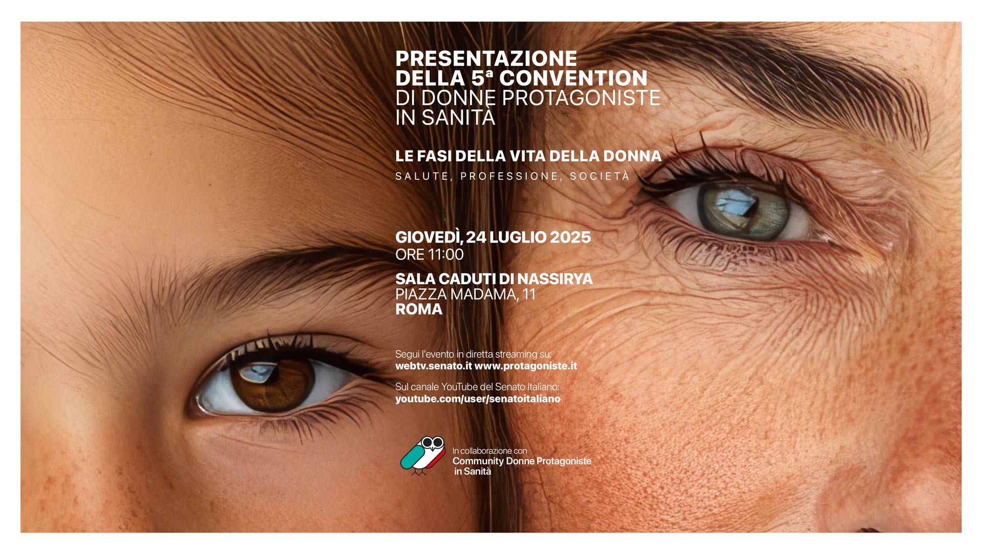 Presentazione della 5ª Convention di Donne Protagoniste in Sanità