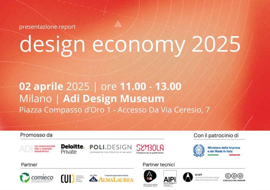 Presentazione del rapporto: “Design Economy 2025”