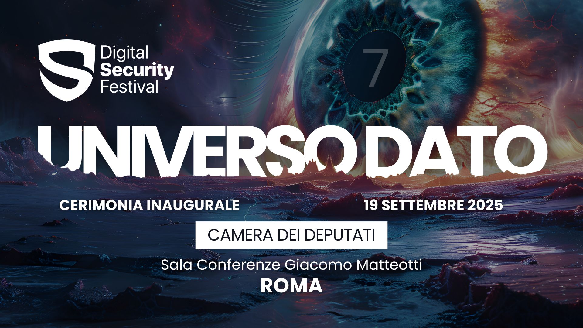 Inaugurazione della Settima edizione del Digital Security Festival