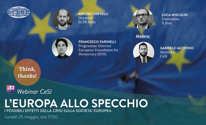 L’Europa allo specchio: i possibili effetti della crisi sulla società europea