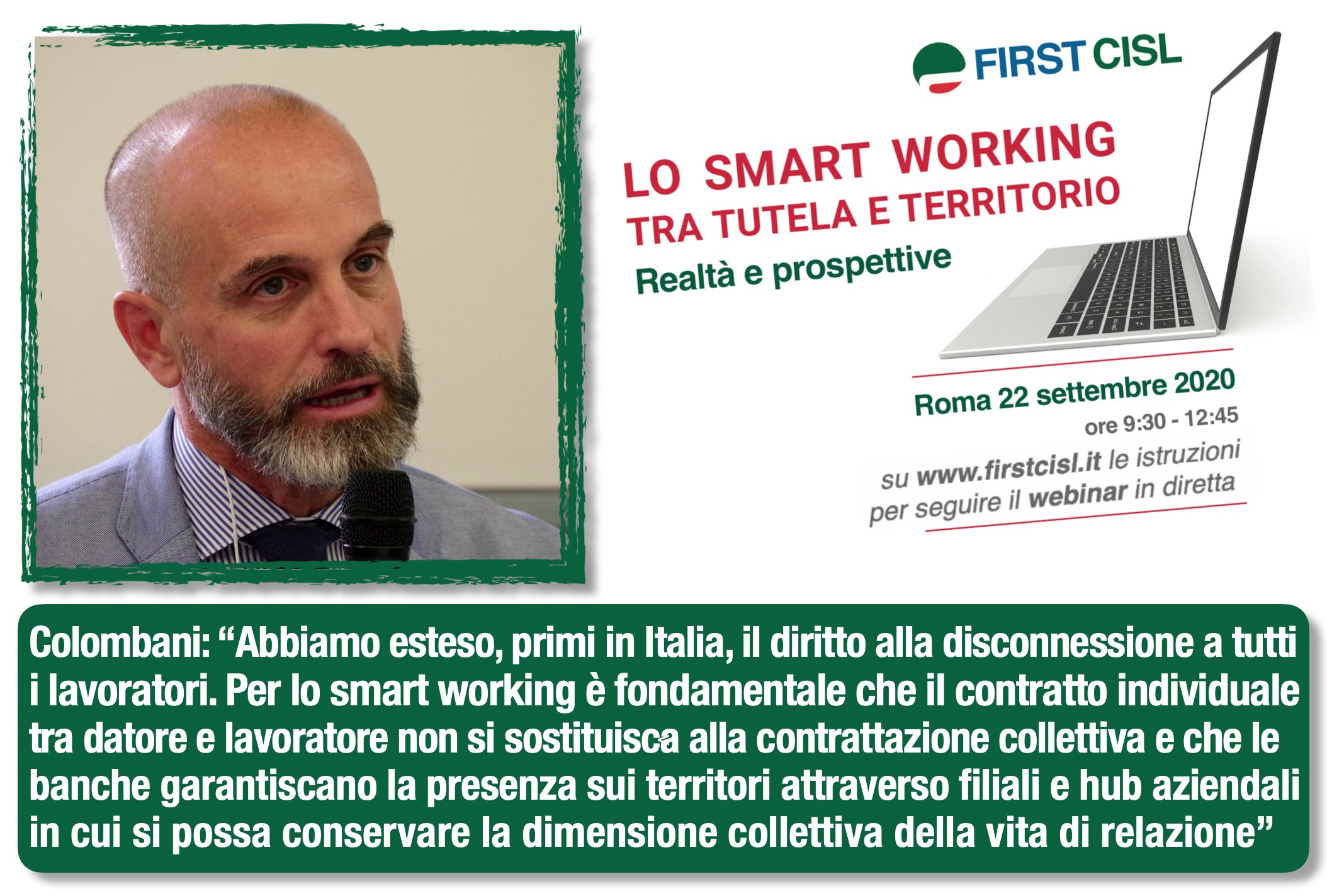 Lo smart working tra tutela e territorio: realtà e prospettive