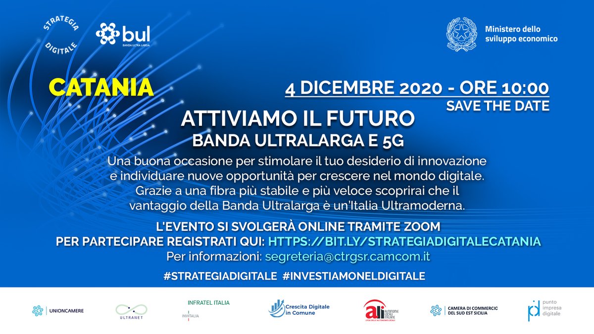 Attiviamo il futuro. Banda ultralarga e 5G