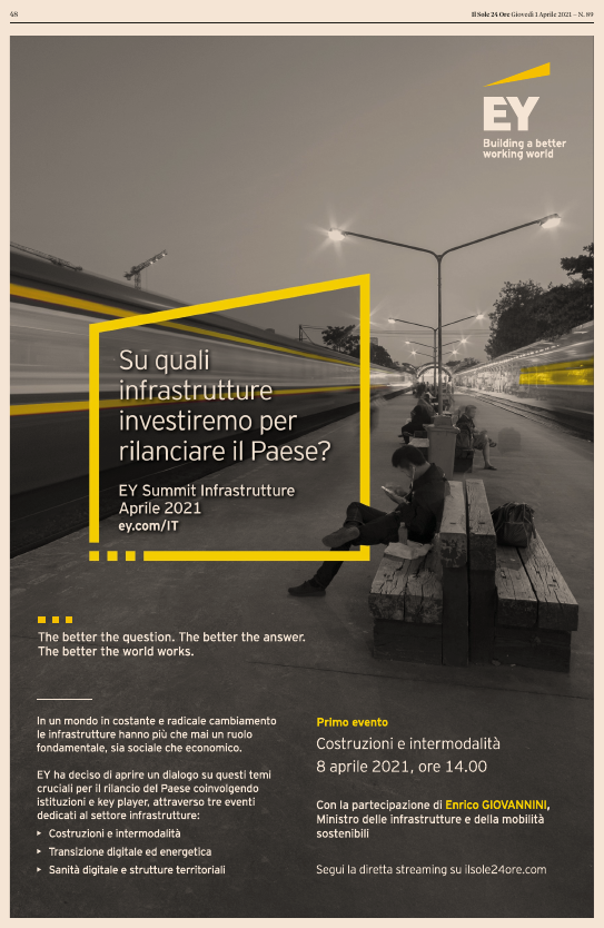 EY Summit sulle Infrastrutture | Costruzioni e intermodalità