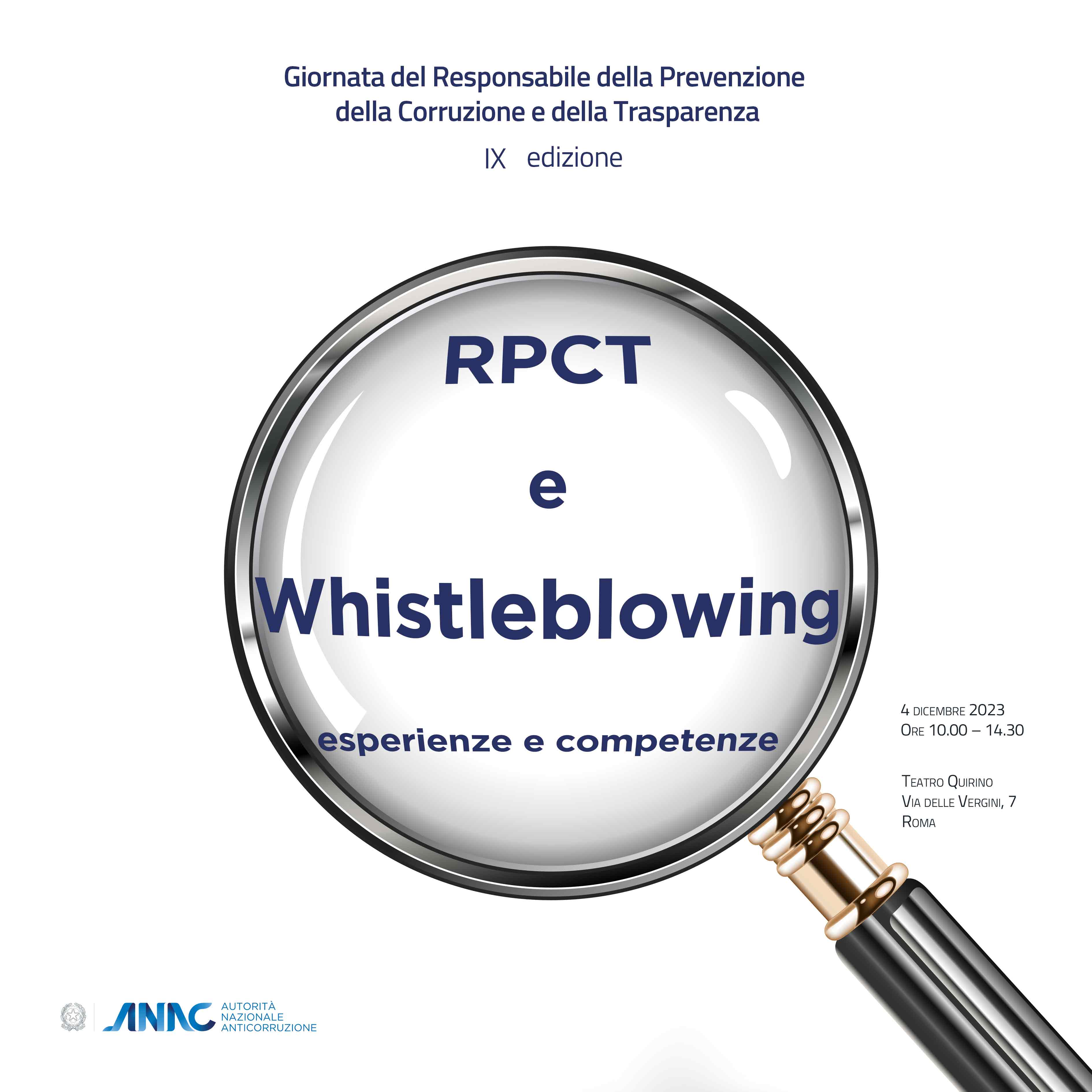 Rpct e whistleblowing: esperienze e competenze