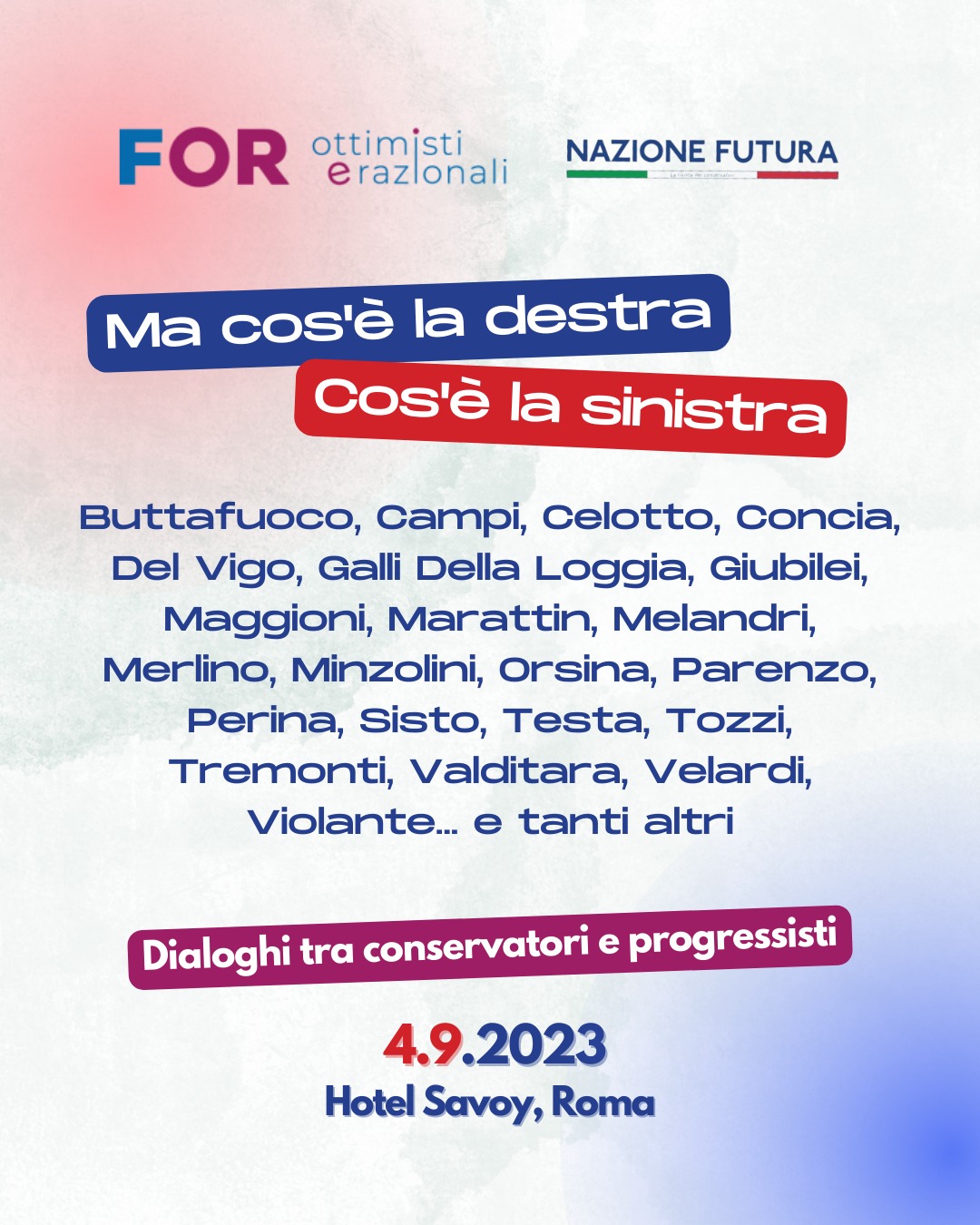 Ma cos'è la destra e cos'è la sinistra?