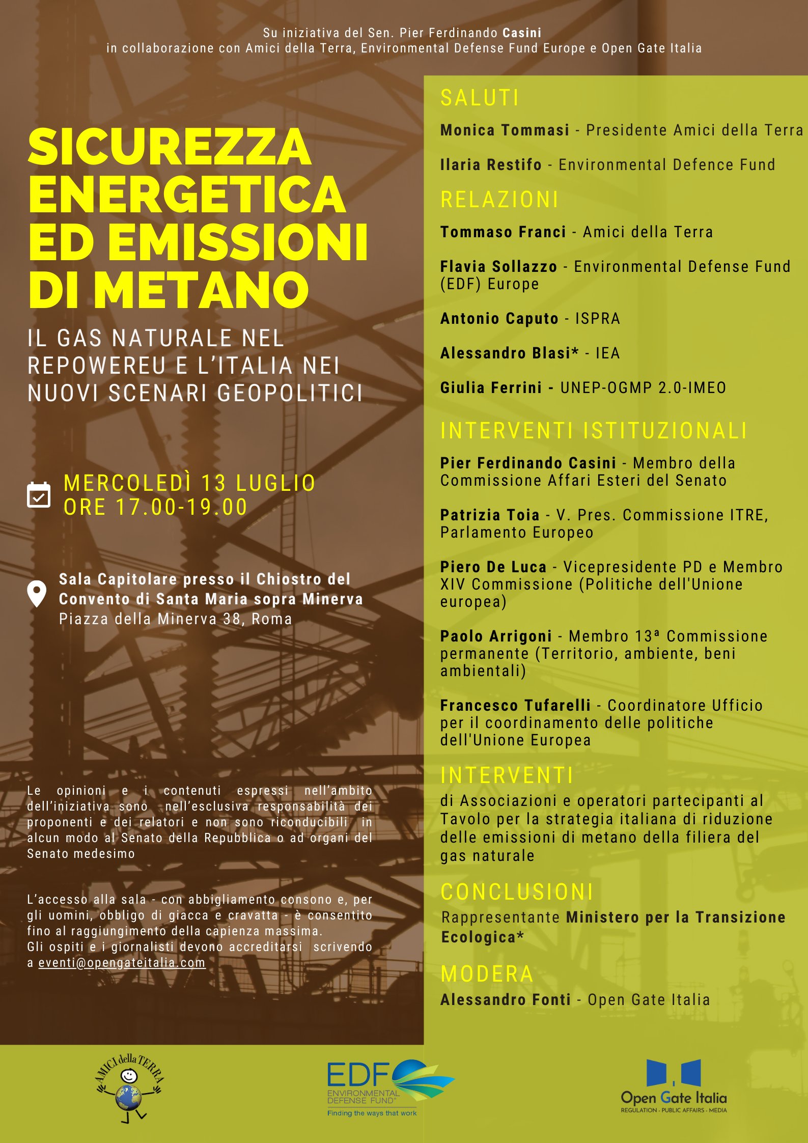 Sicurezza energetica ed emissioni di metano. Il gas naturale nel RePowerEU e l’Italia nei nuovi scenari geopolitici