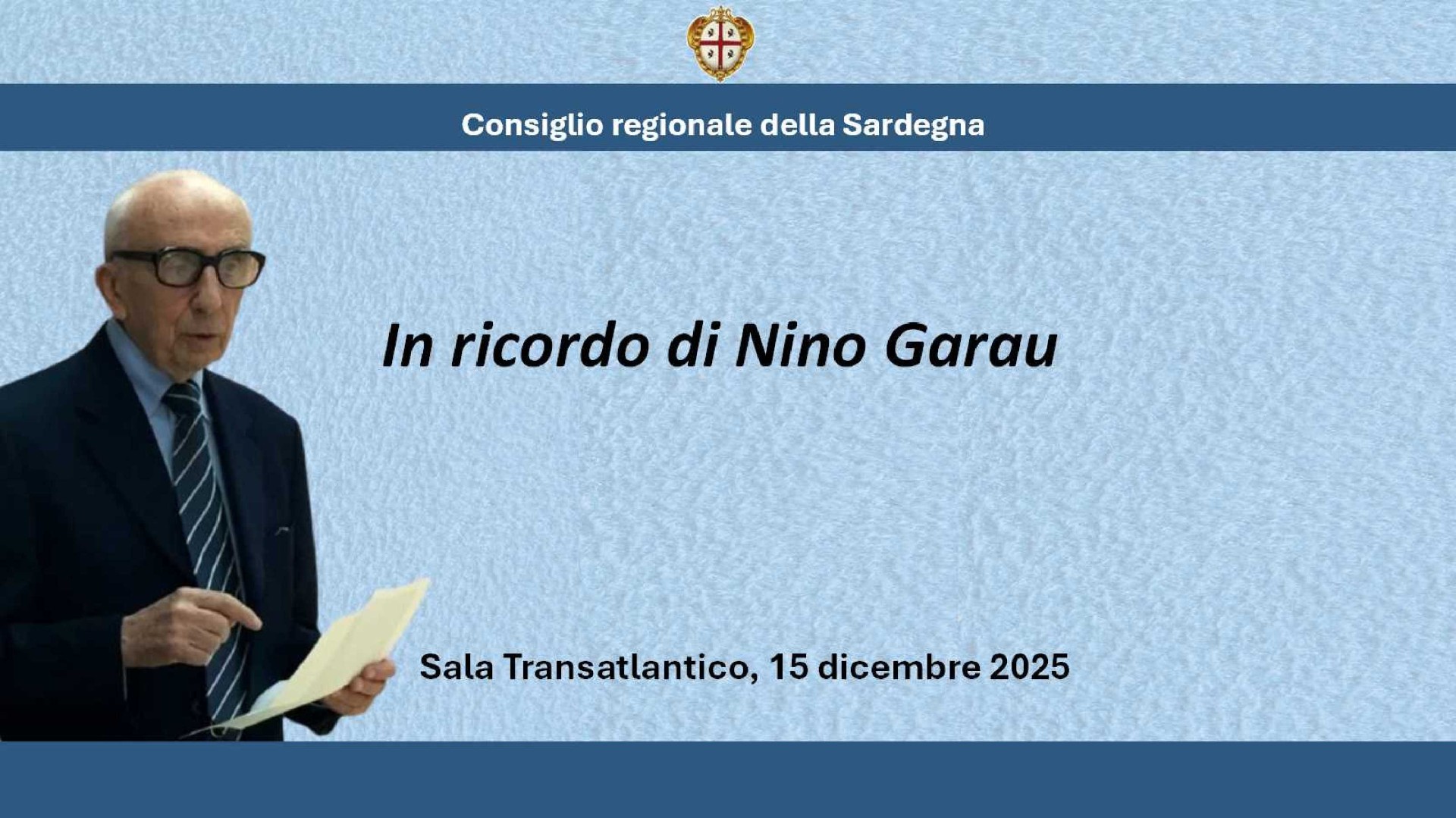 In ricordo di Nino Garau