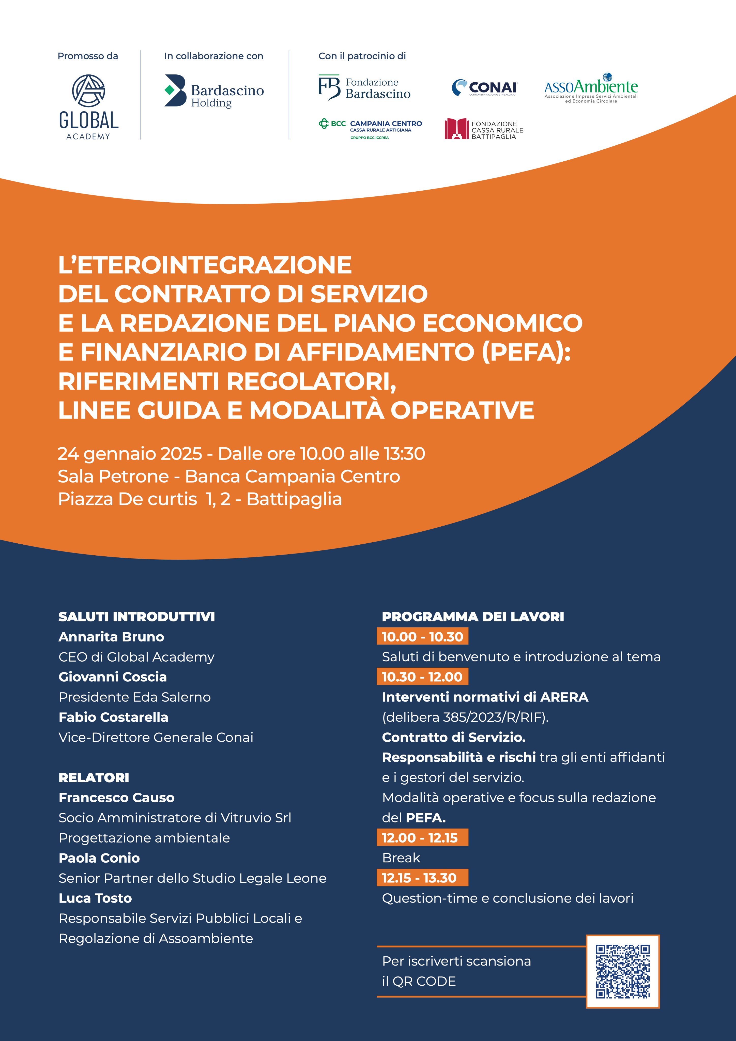 L'eterointegrazione del contratto di servizio e la redazione del piano economico e finanziario di affidamento (PEFA): riferimenti regolatori, linee guida e modalità operative