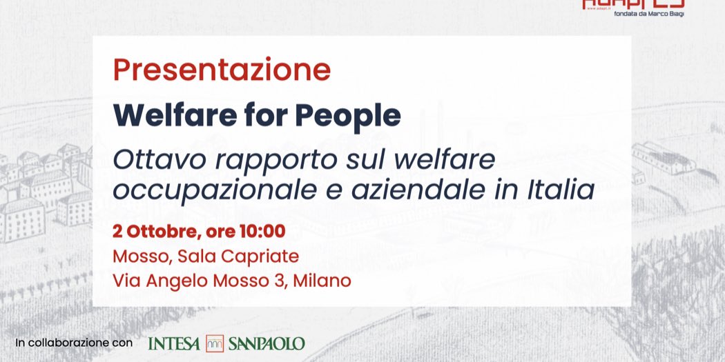 Rapporto Welfare for People. Ottavo rapporto sul welfare occupazionale e aziendale in Italia