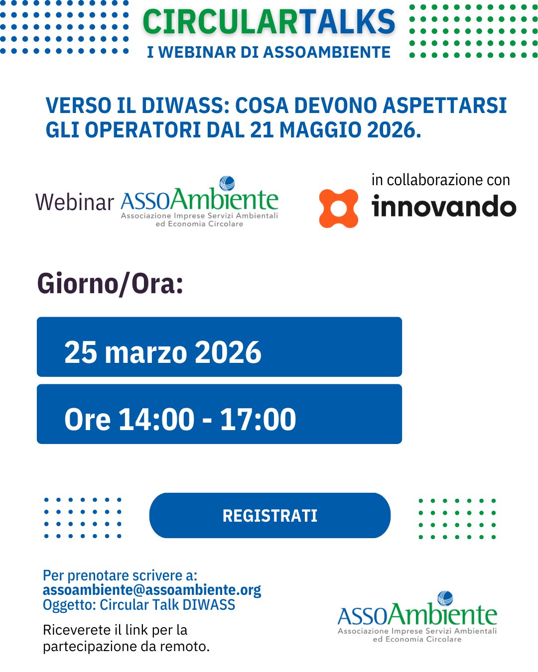 Verso il DIWASS: cosa devono aspettarsi gli operatori dal 21 maggio 2026