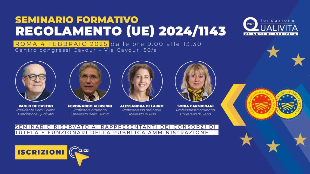 Seminario formativo sul Regolamento (UE) 2024/1143