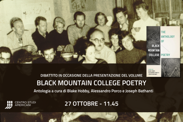 Black Mountain College Poetry