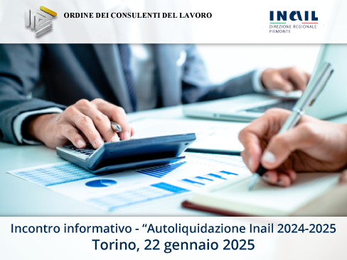 Autoliquidazione Inail 2024 - 2025