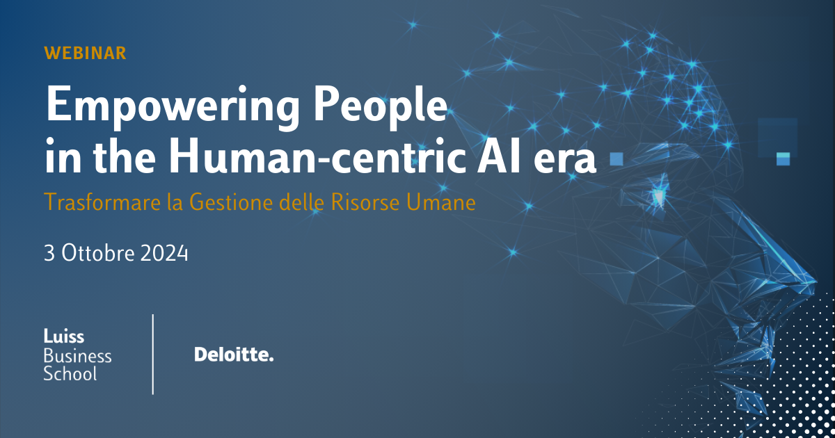 Empowering People in the Human-centric AI: Trasformare la Gestione delle Risorse Umane