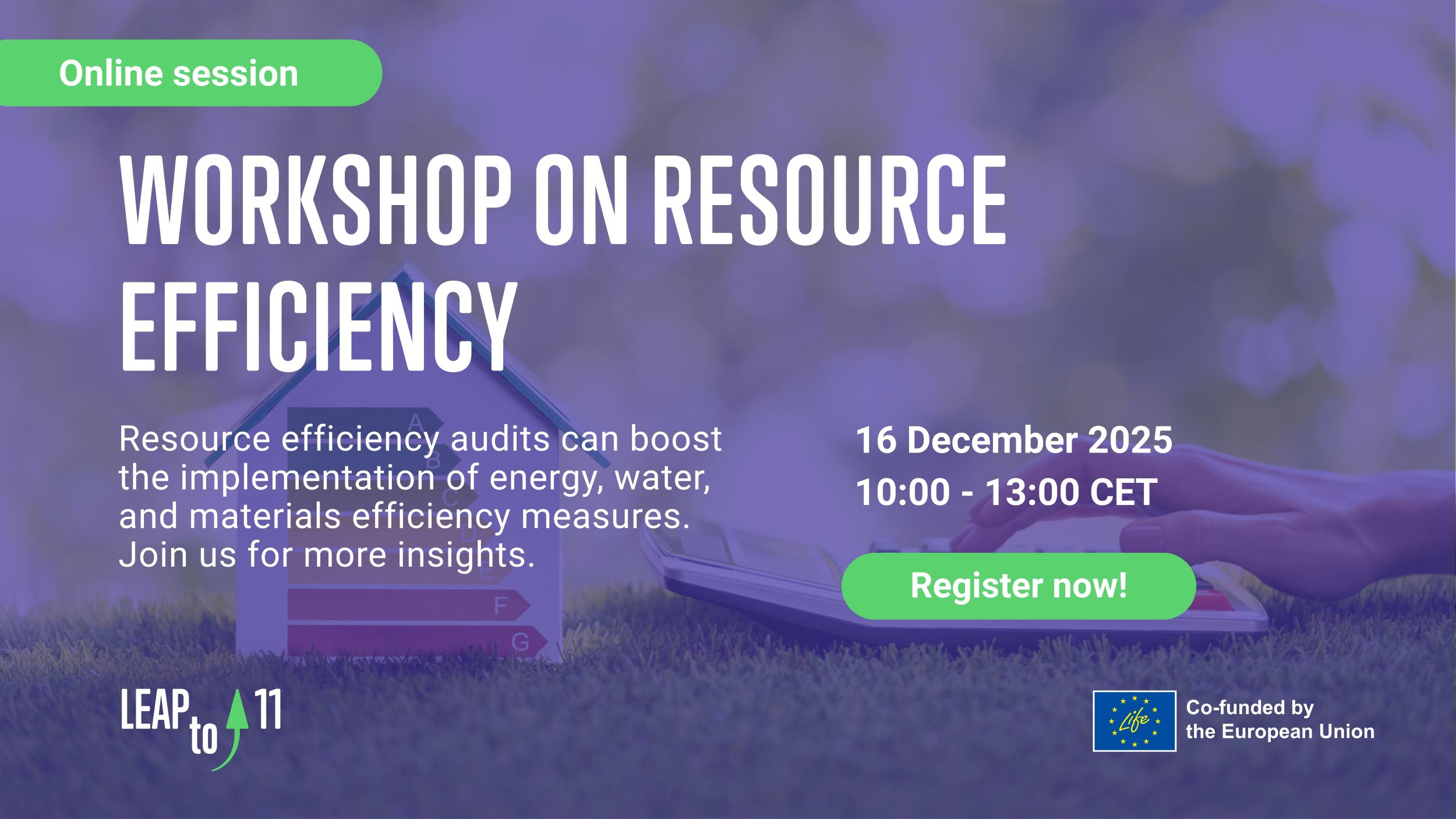 Workshop on Resource Efficiency