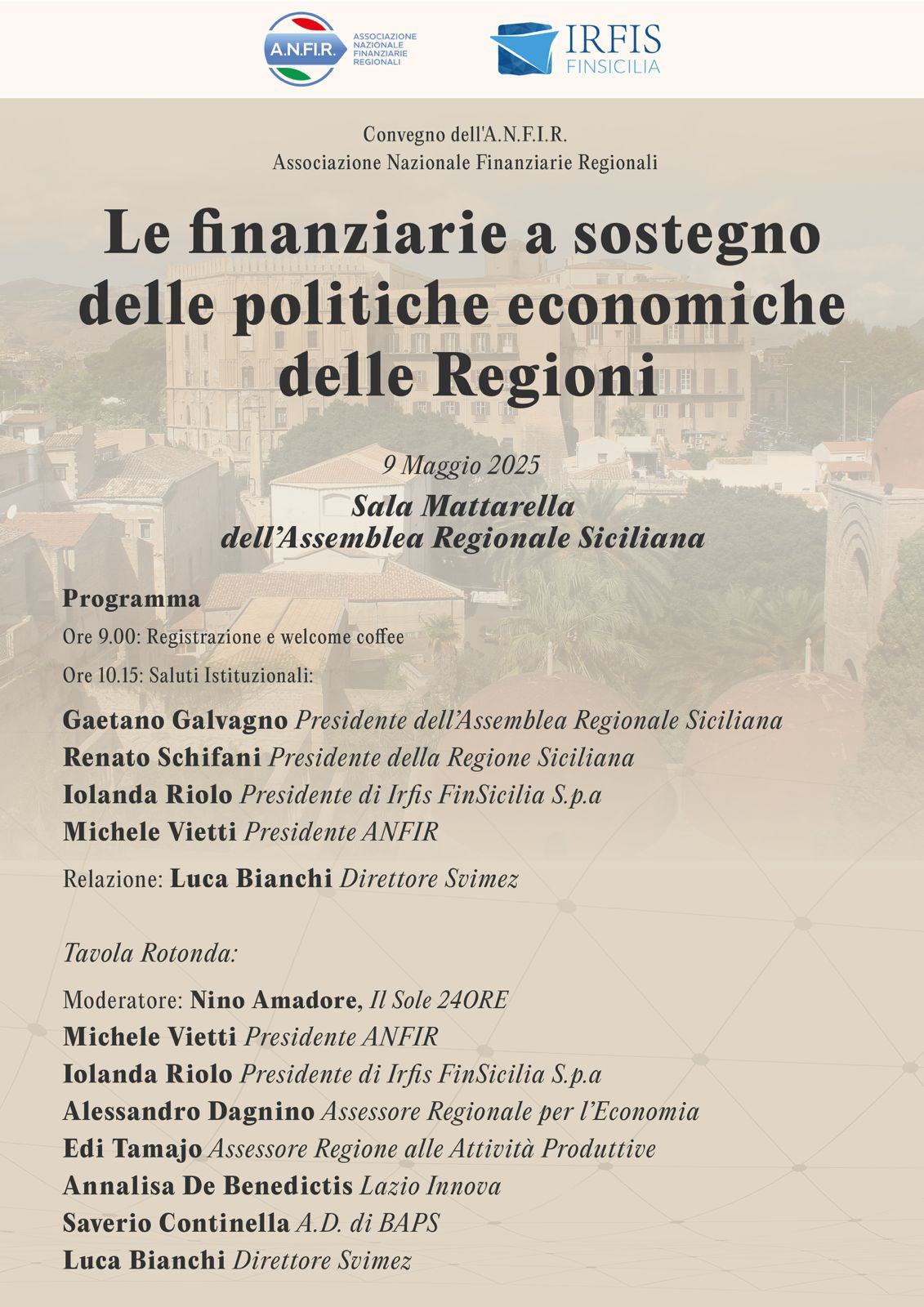 Le finanziarie a sostegno delle politiche economiche delle Regioni