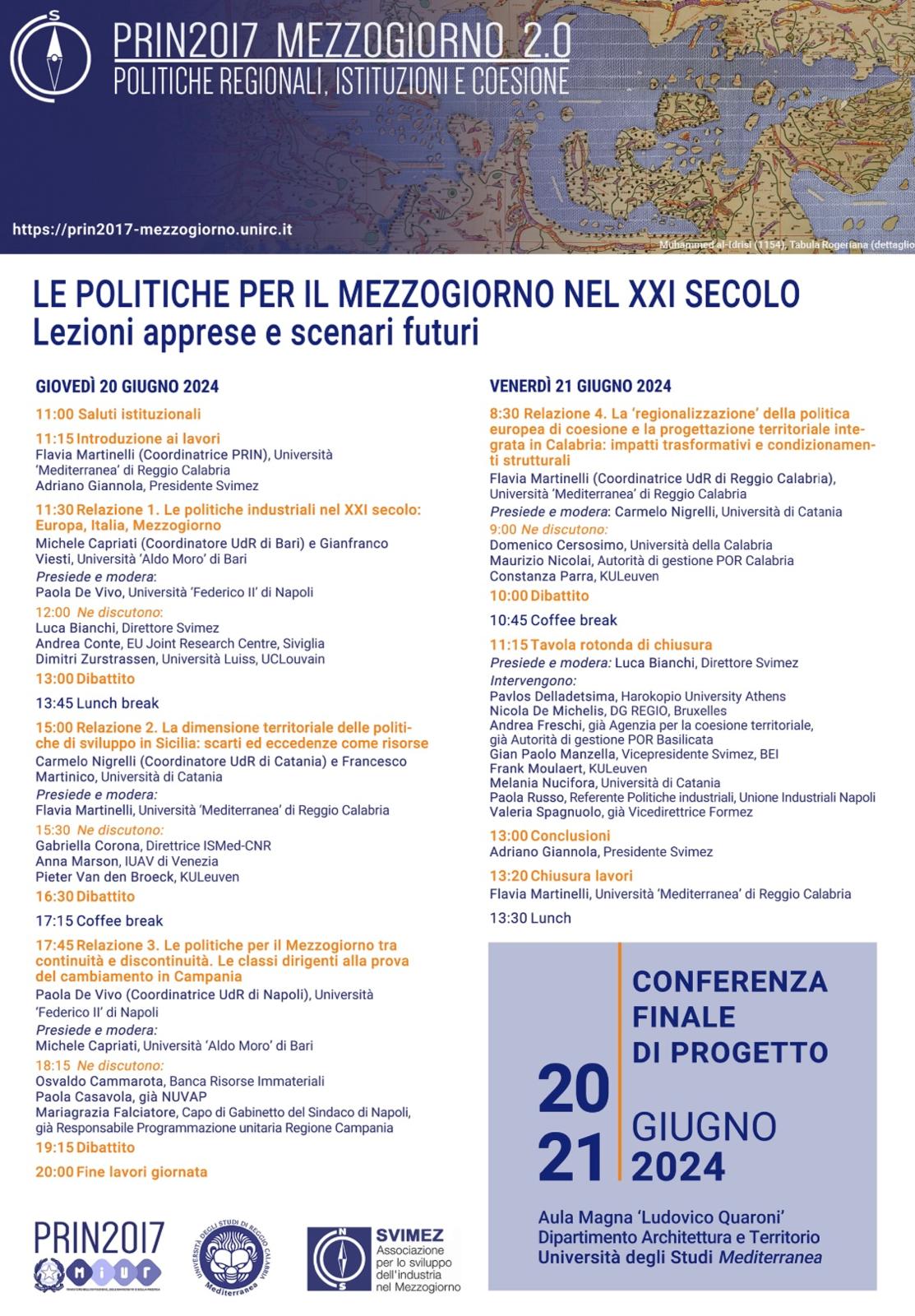 Le Politiche per il Mezzogiorno nel XXI secolo