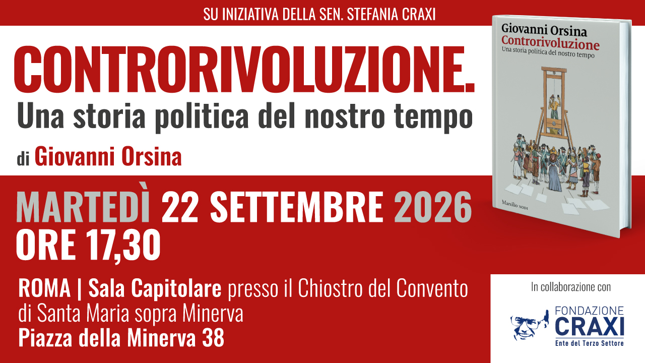 CONTRORIVOLUZIONE. Una storia politica del nostro tempo