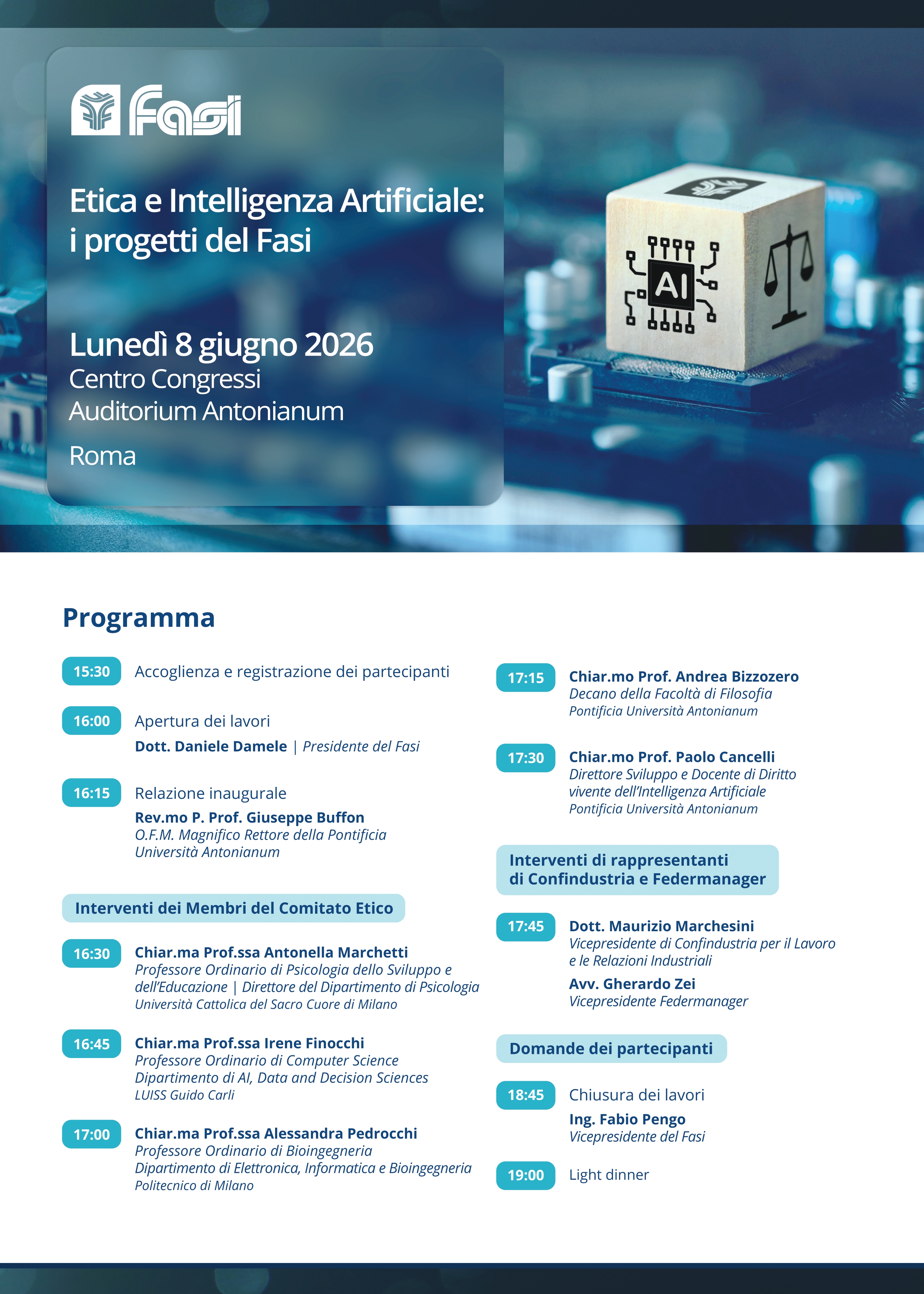 Etica e Intelligenza Artificiale: i progetti del Fasi