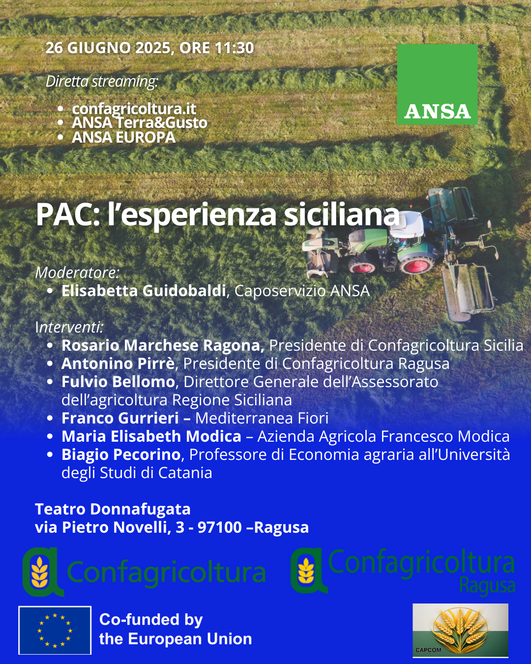 PAC, l’esperienza siciliana