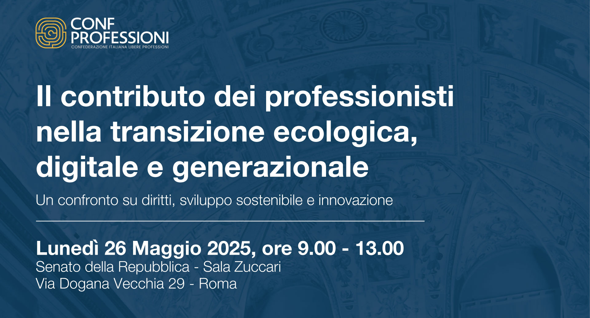Il contributo dei professionisti nella transizione ecologica, digitale e generazionale