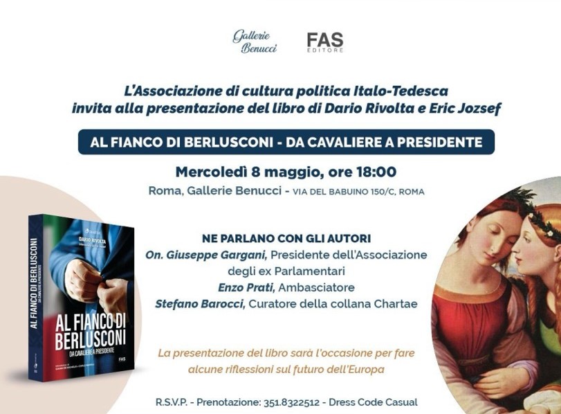 Presentazione del libro: "Al fianco di Berlusconi - da Cavaliere a Presidente"