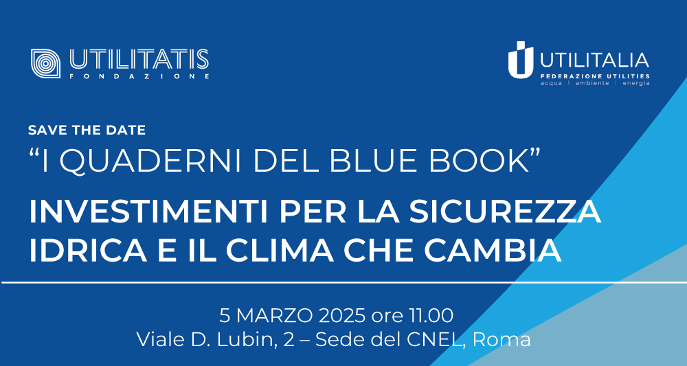 I quaderni del Blue Book - Investimenti per la sicurezza idrica e il clima che cambia