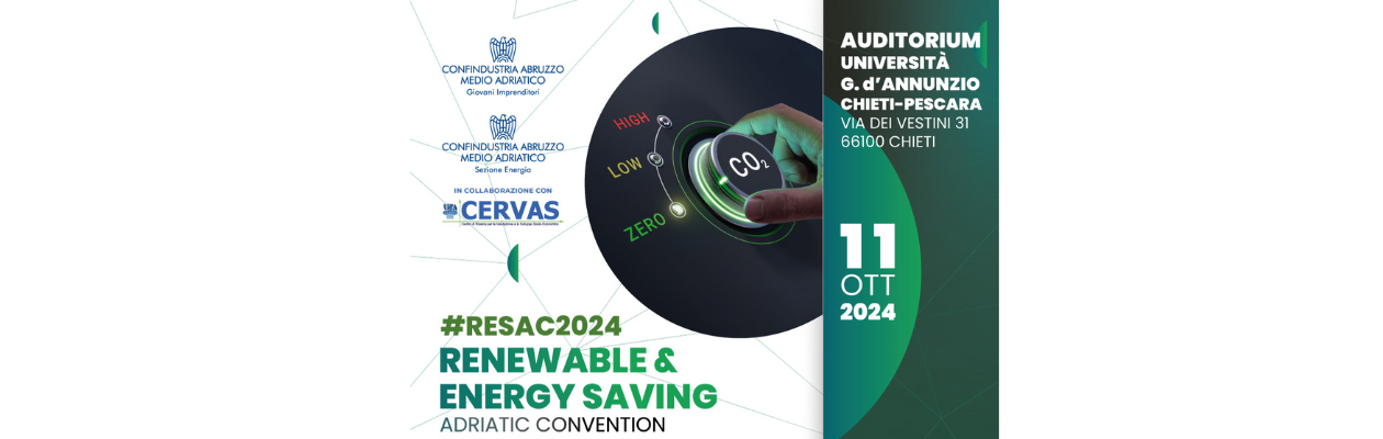 #RESAC2024 – Renewable e Energy Saving Adriatic Convention