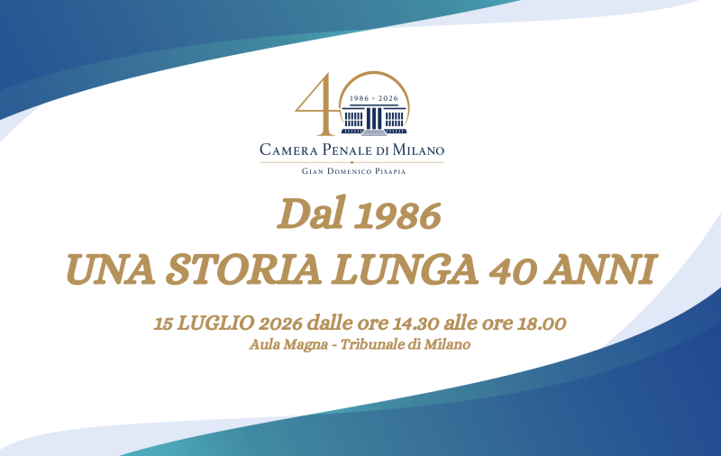 Dal 1986 una storia lunga 40 anni