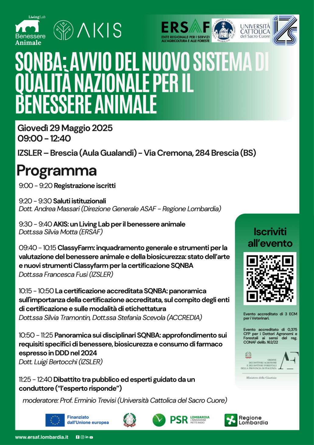 SQNBA: Avvio del nuovo sistema di qualità nazionale per il benessere animale