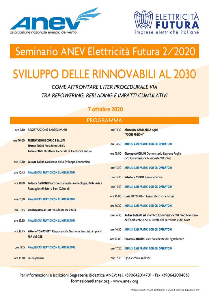 Sviluppo delle rinnovabili al 2030: come affrontare l’iter procedurale VIA tra repowering, reblading e impatti cumulativi