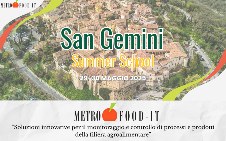 Soluzioni innovative per il monitoraggio e controllo di processi e prodotti della filiera agroalimentare