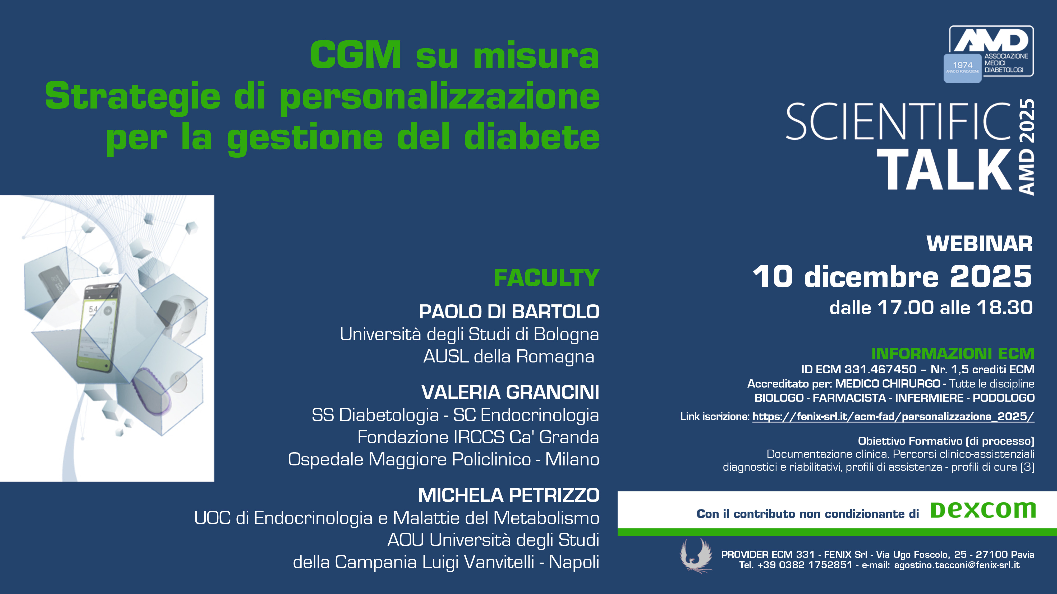 CGM su misura Strategie di personalizzazione per la gestione del diabete