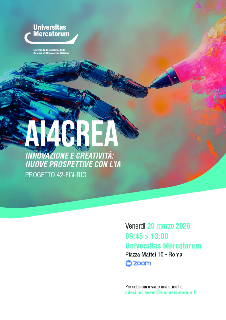 AI4CREA - Innovazione e creatività: nuove prospettive con l'IA