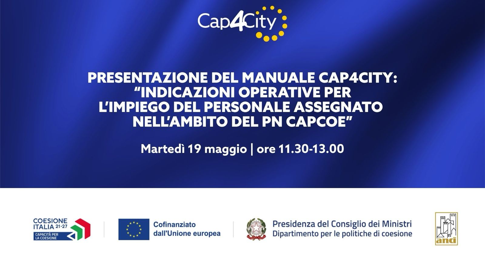 Indicazioni operative per l’impiego di personale assegnato nell’ambito del PN CapCoe