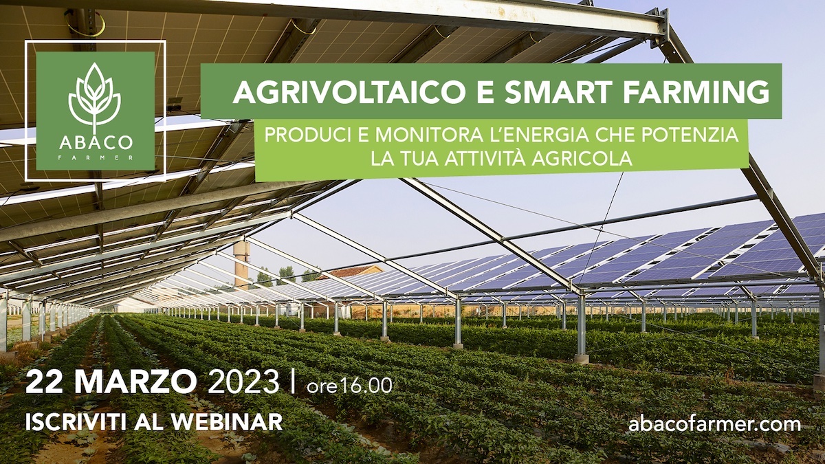 Agrivoltaico e smart farming: produci e monitora l'energia che potenzia la tua attività agricola