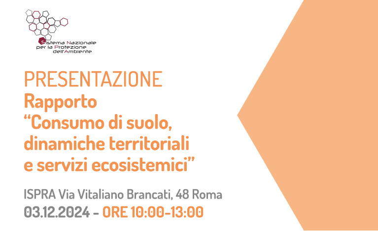 Consumo di suolo, dinamiche territoriali e servizi ecosistemici