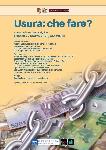 Usura: che fare?