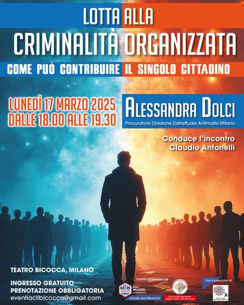 Lotta alla criminalita’ organizzata. Come può contribuire il singolo cittadino 