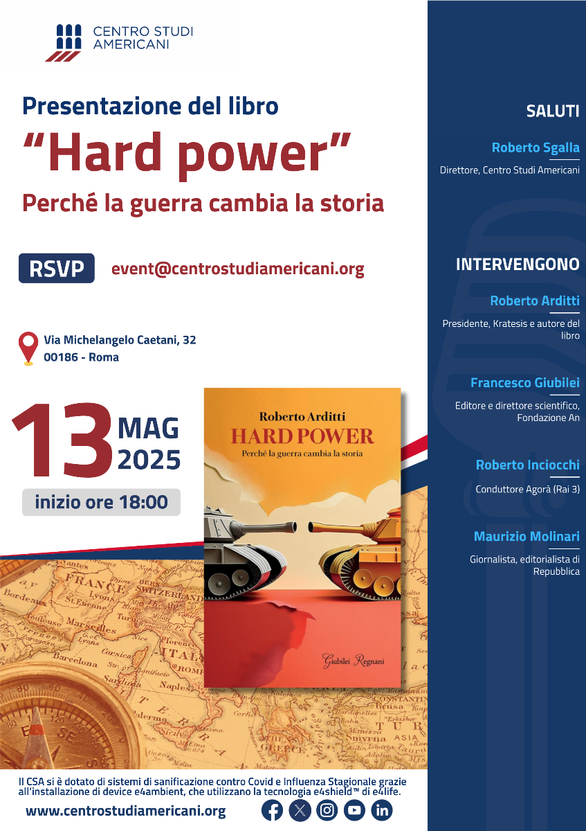 Hard power. Perché la guerra cambia la storia
