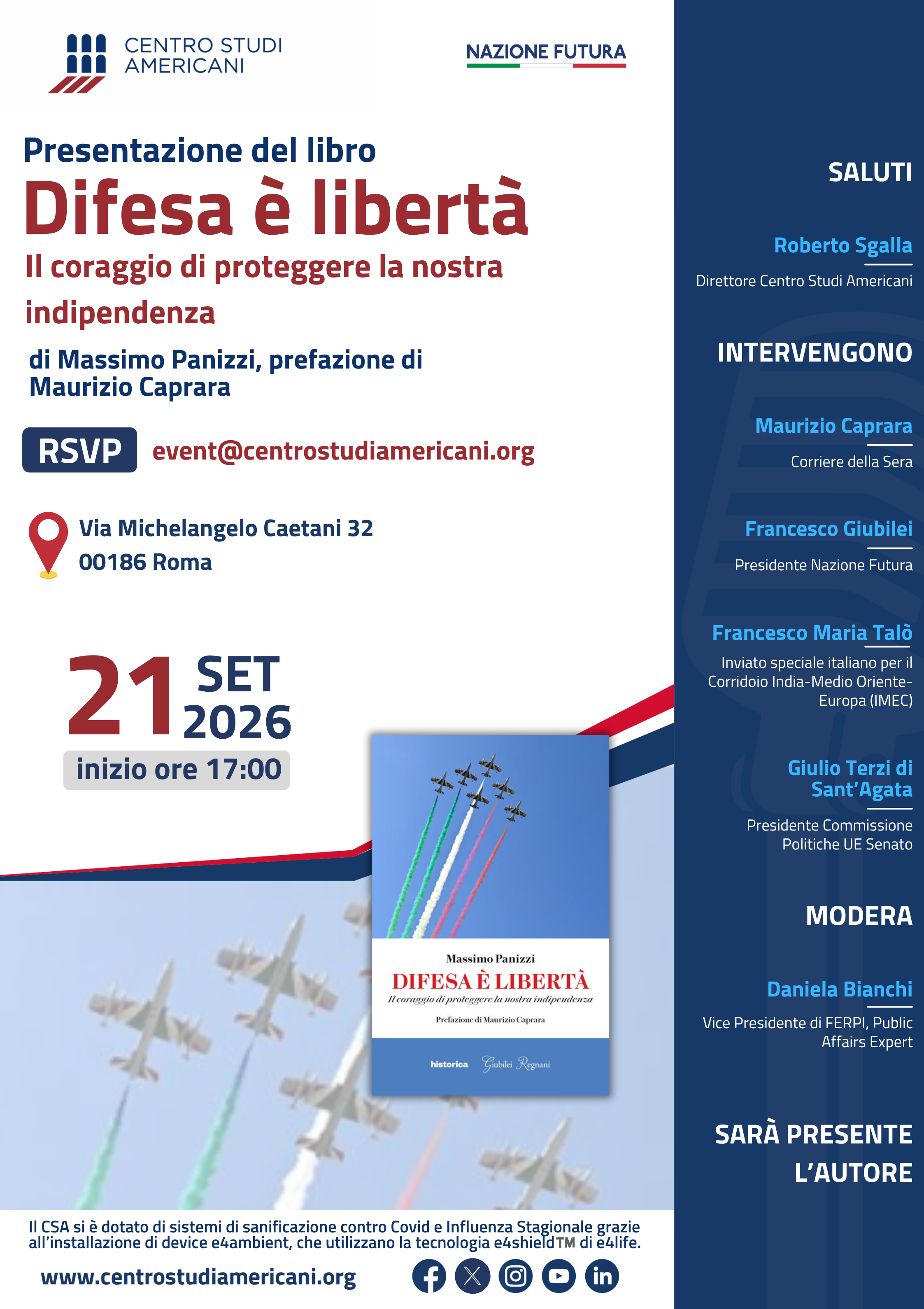 Difesa è libertà. Il coraggio di proteggere la nostra indipendenza