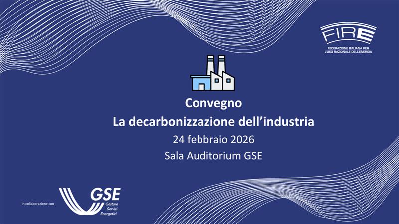 La decarbonizzazione dell’industria